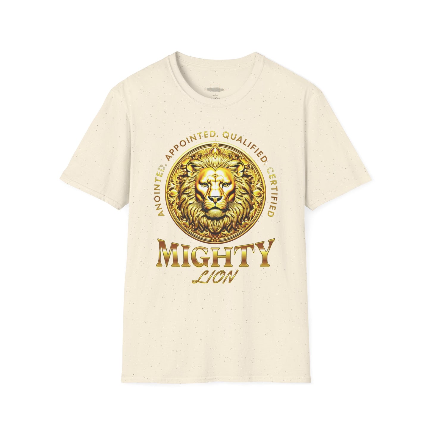 Mighty Lion- Softstyle T-Shirt ( Adult Uni-Sex)