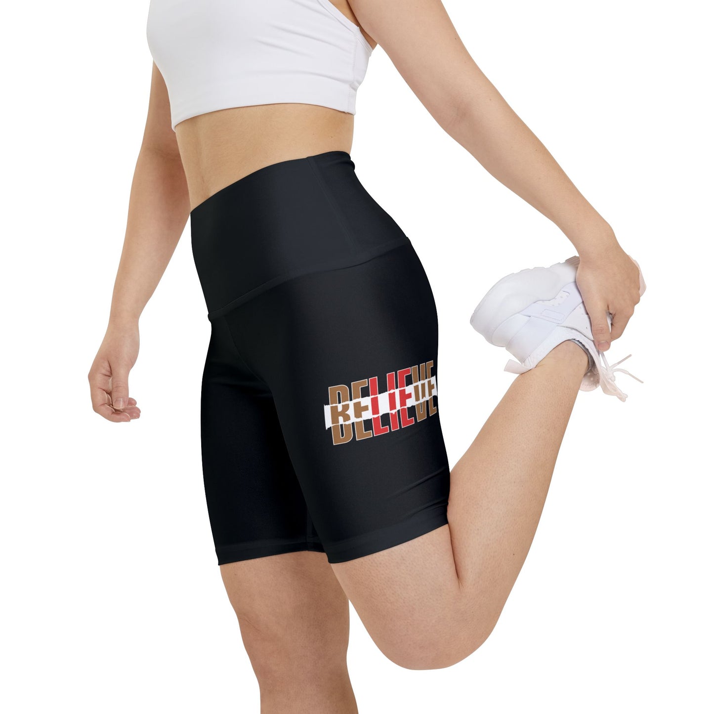 Believe-Women's Workout Shorts