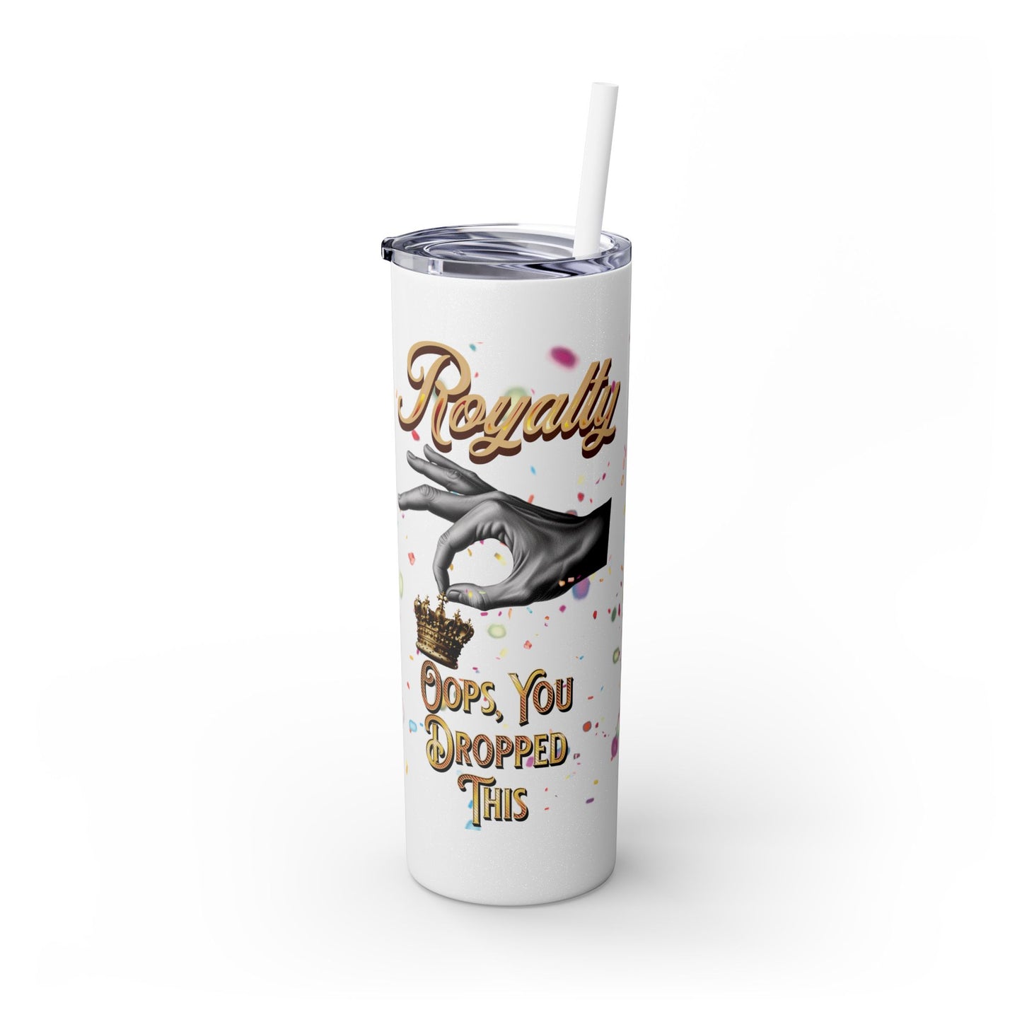 Royalty Tumbler with Straw, 20oz