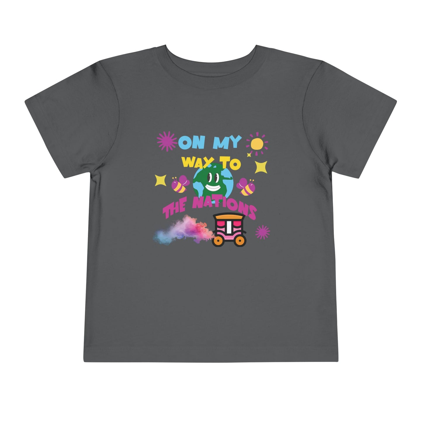 The Nations-Toddler Short Sleeve Tee ( Girl)