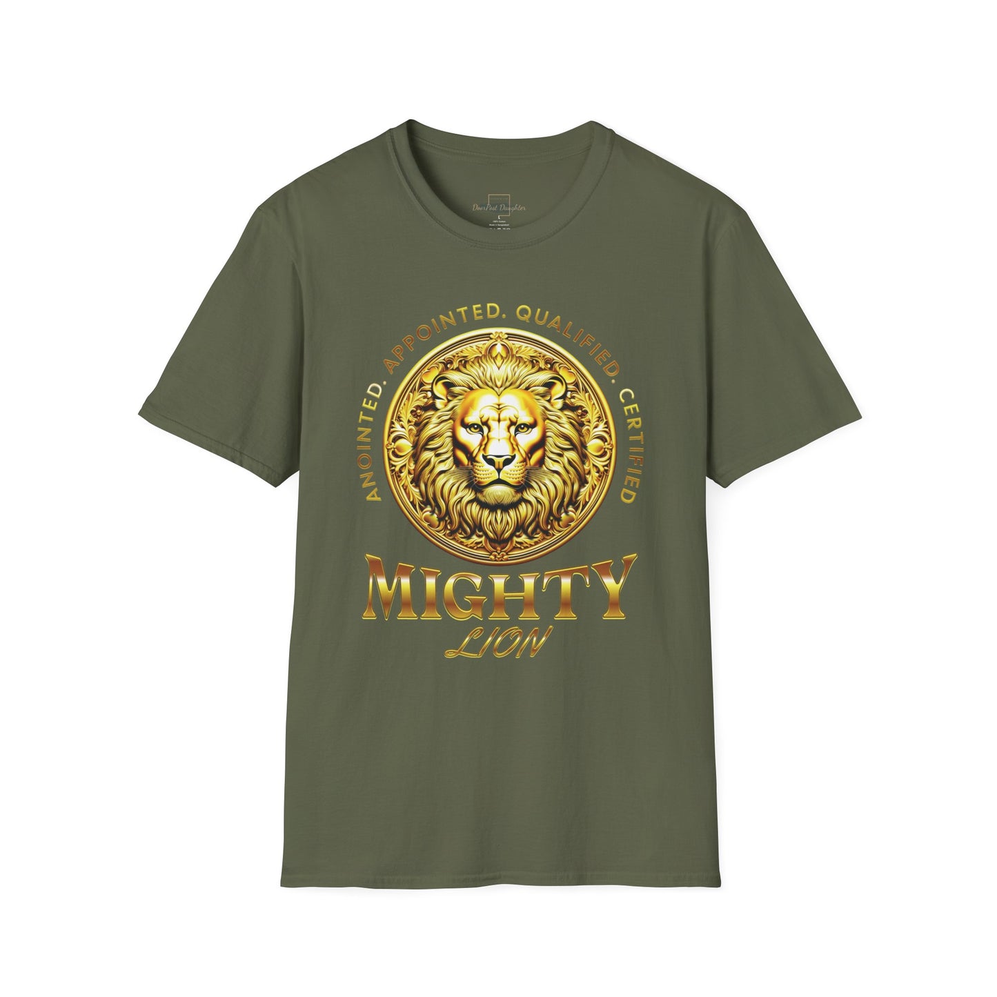 Mighty Lion- Softstyle T-Shirt ( Adult Uni-Sex)