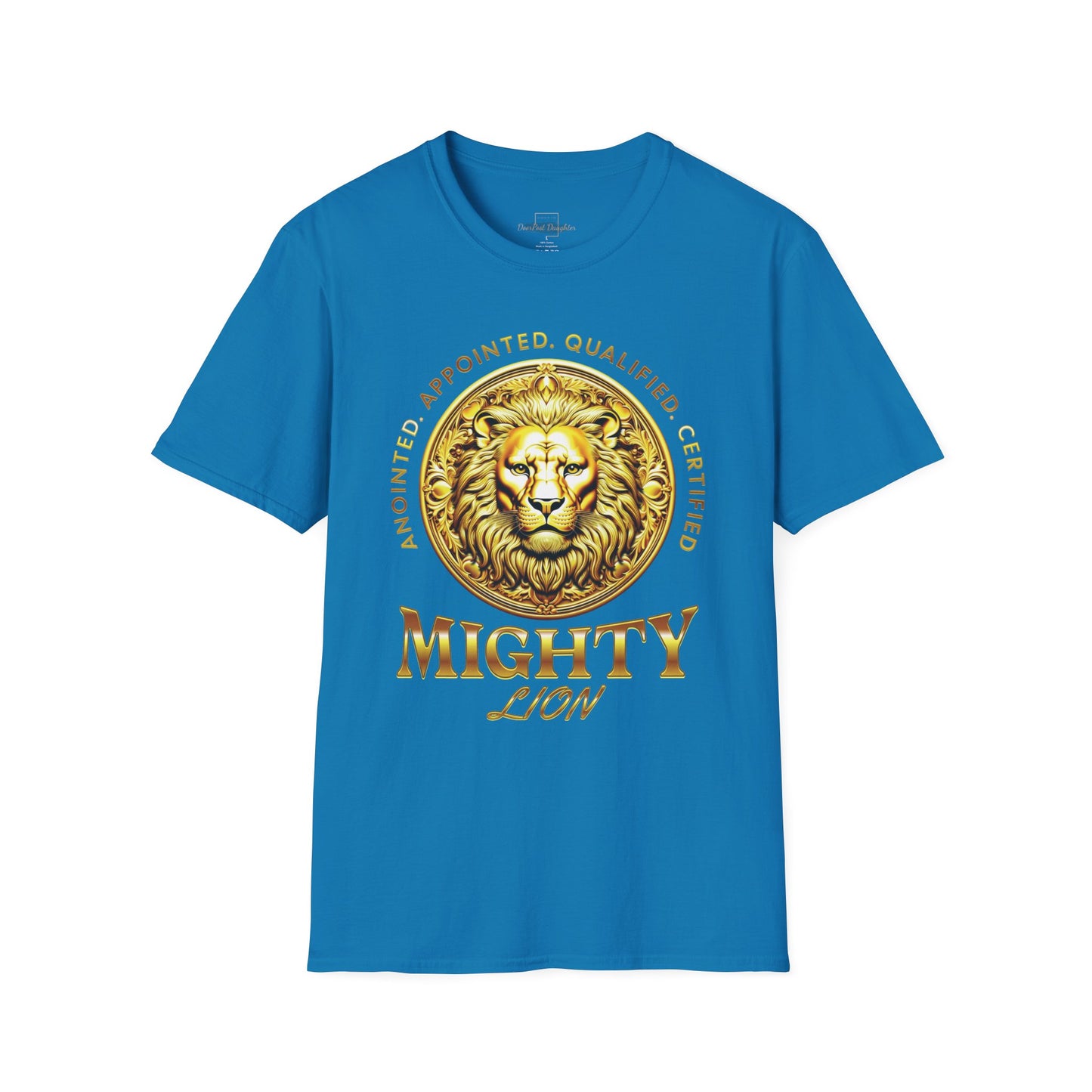 Mighty Lion- Softstyle T-Shirt ( Adult Uni-Sex)