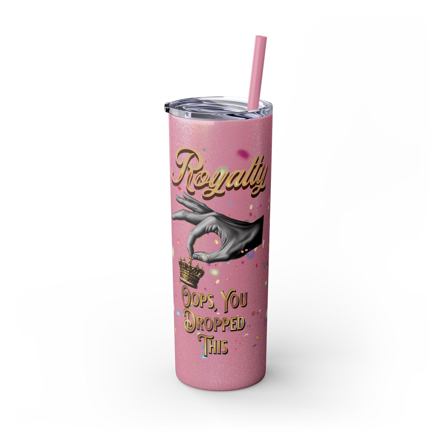 Royalty Tumbler with Straw, 20oz