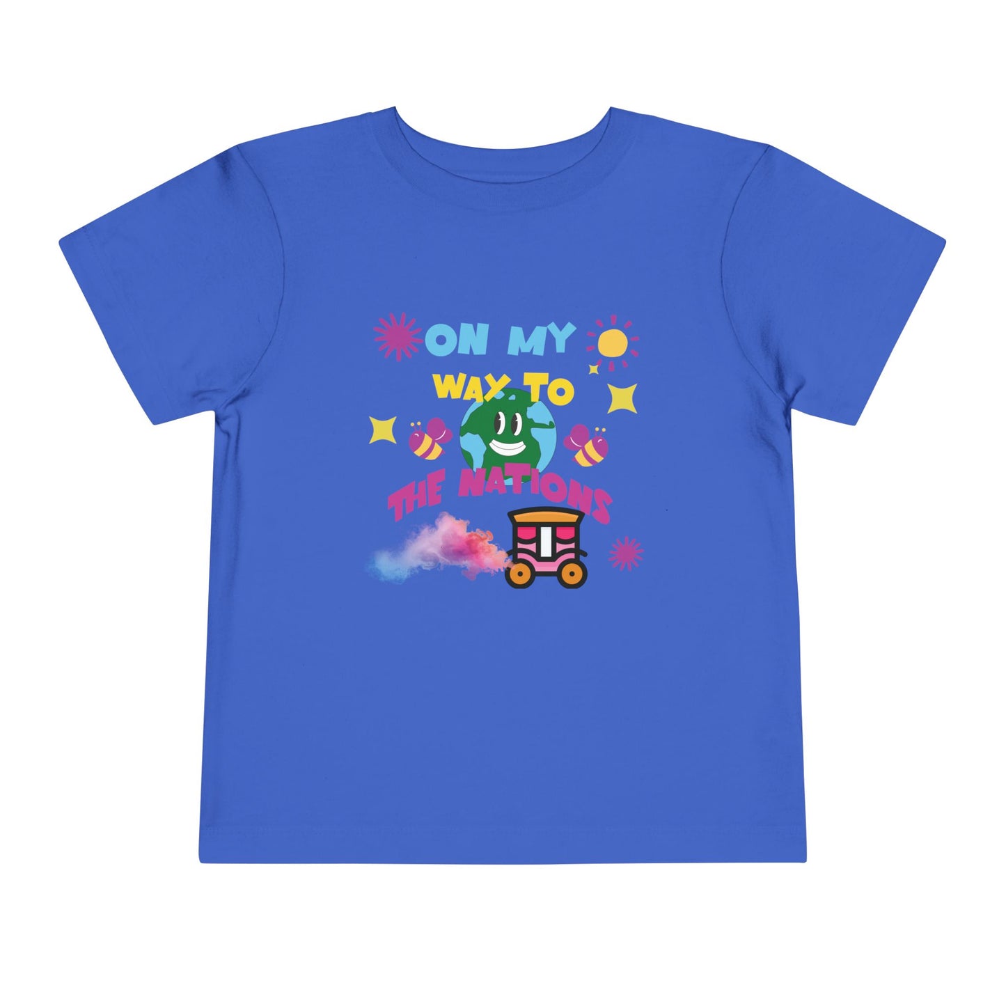 The Nations-Toddler Short Sleeve Tee ( Girl)