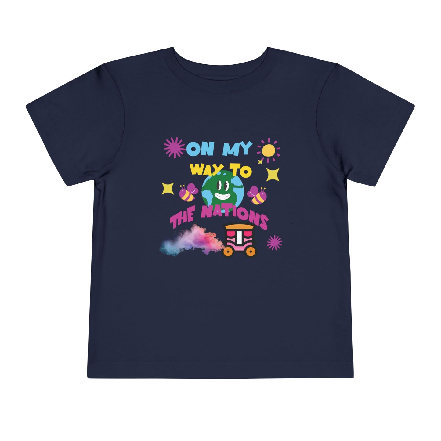 The Nations-Toddler Short Sleeve Tee ( Girl)