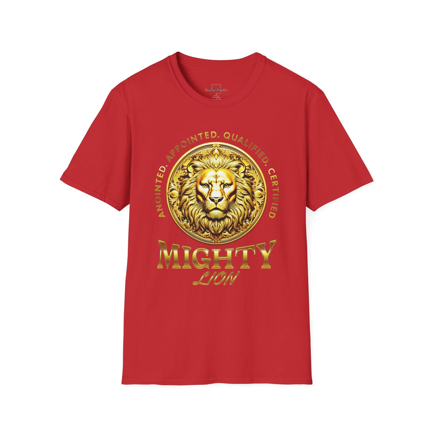 Mighty Lion- Softstyle T-Shirt ( Adult Uni-Sex)