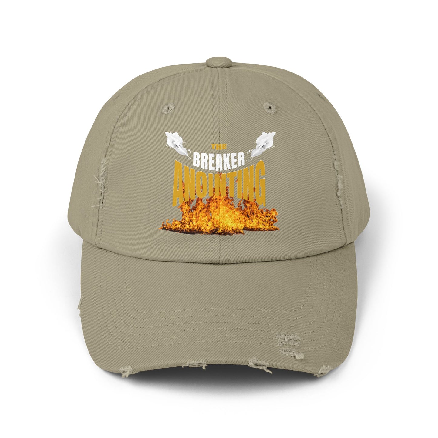 Breaker Anointing -Distressed Cap (Unisex)