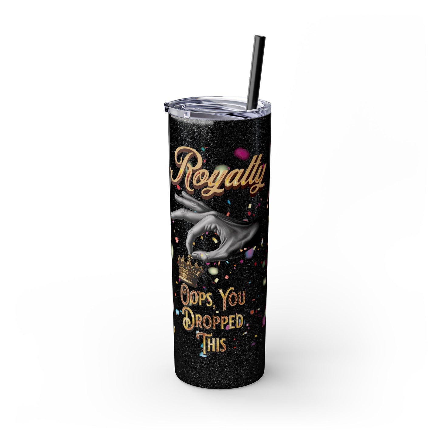 Royalty Tumbler with Straw, 20oz
