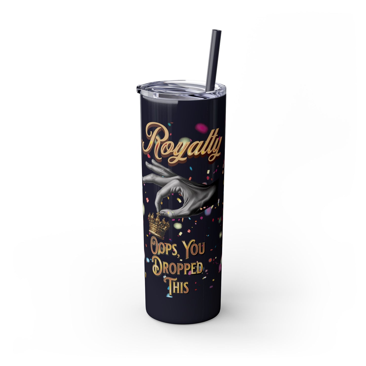 Royalty Tumbler with Straw, 20oz