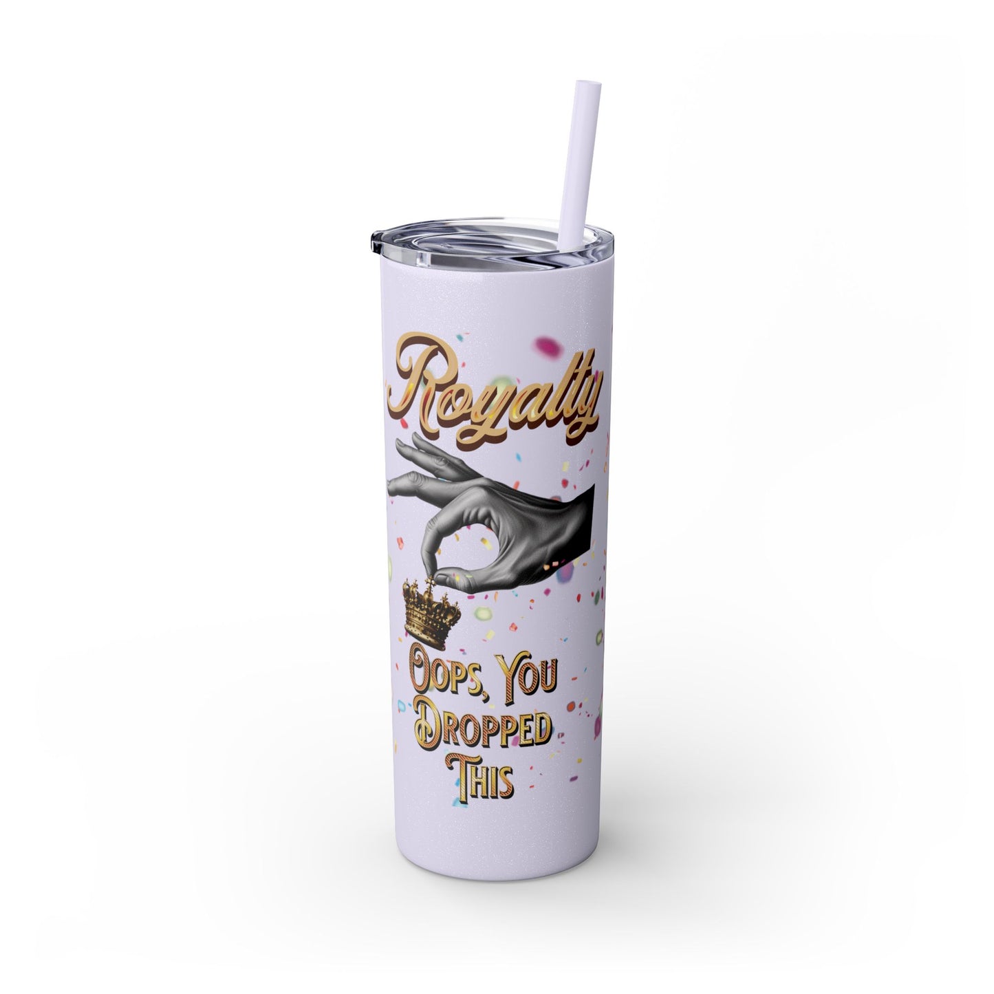 Royalty Tumbler with Straw, 20oz