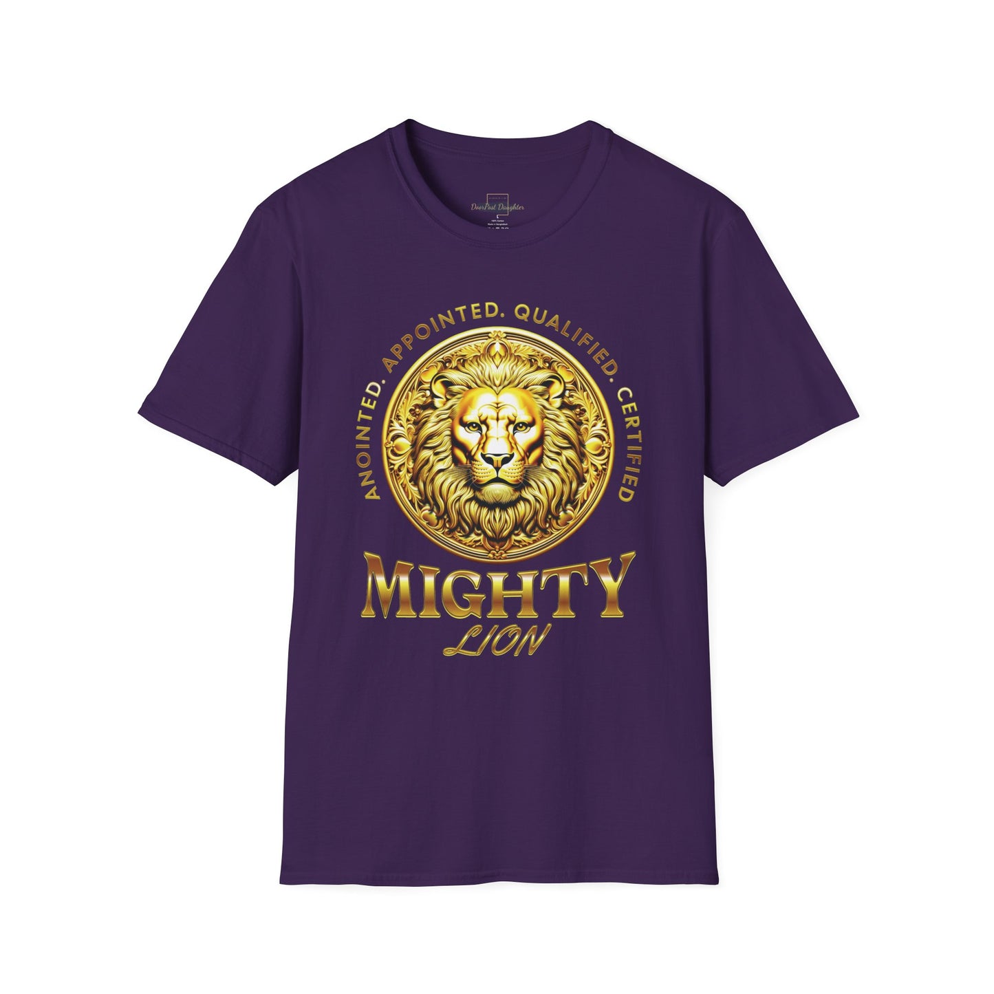 Mighty Lion- Softstyle T-Shirt ( Adult Uni-Sex)
