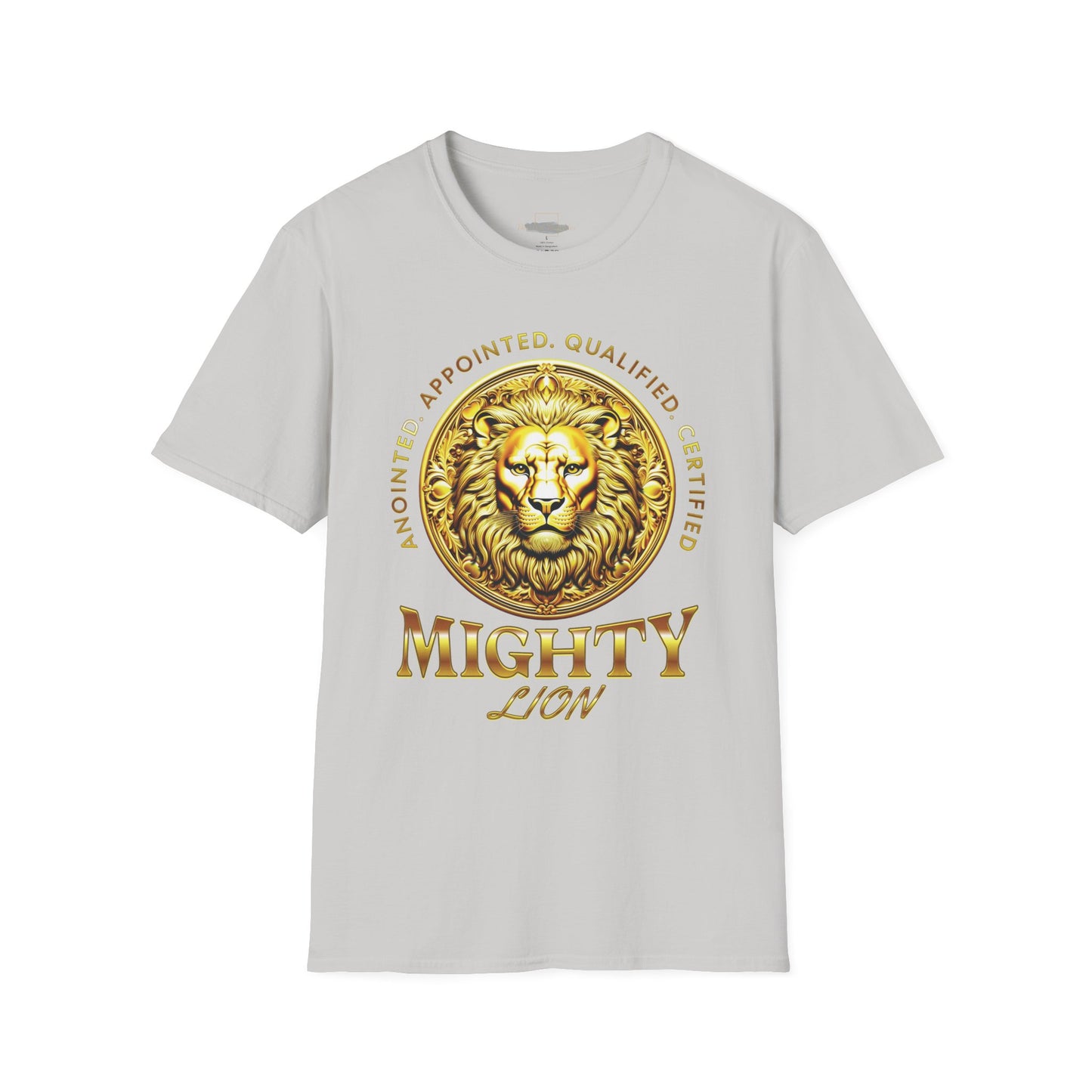 Mighty Lion- Softstyle T-Shirt ( Adult Uni-Sex)
