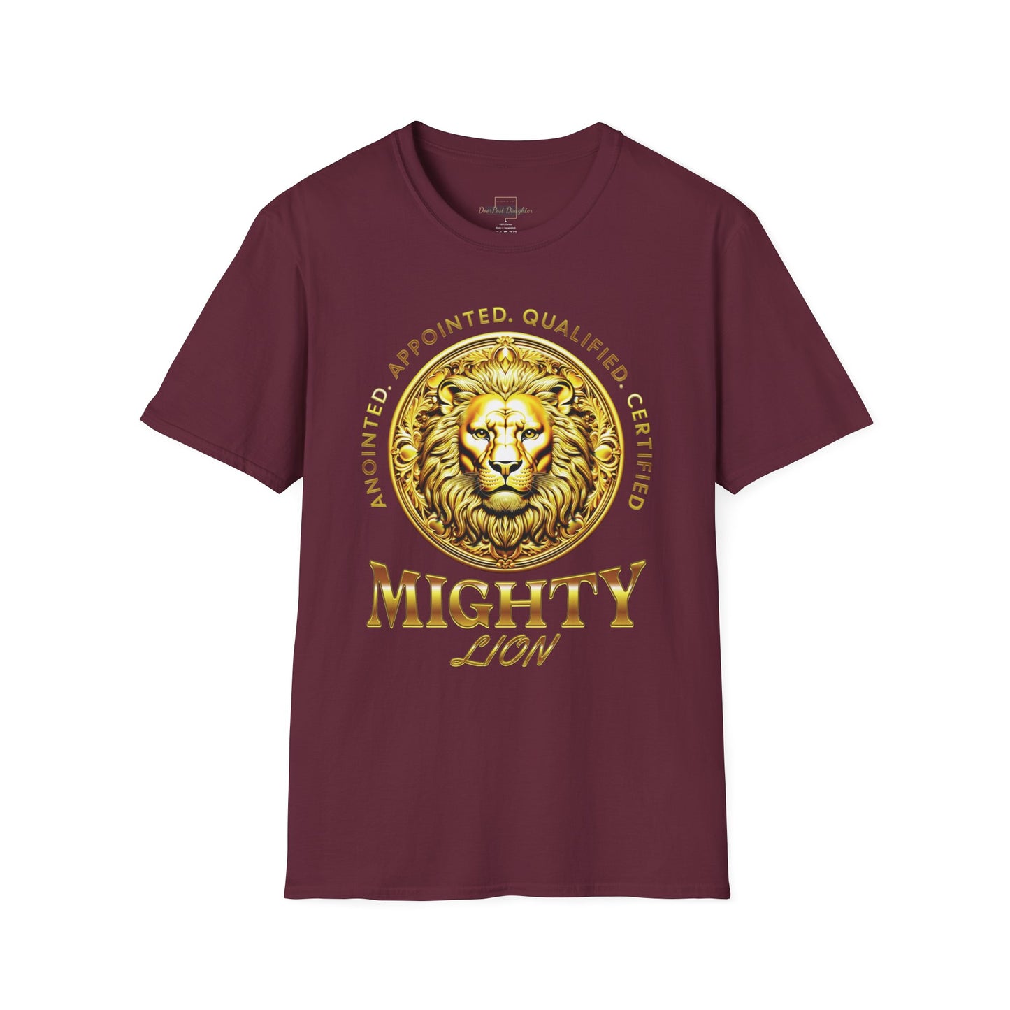 Mighty Lion- Softstyle T-Shirt ( Adult Uni-Sex)