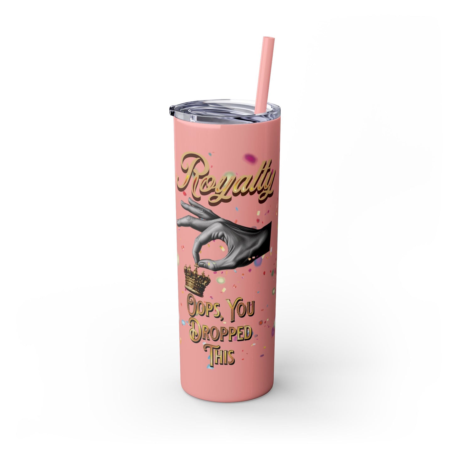 Royalty Tumbler with Straw, 20oz