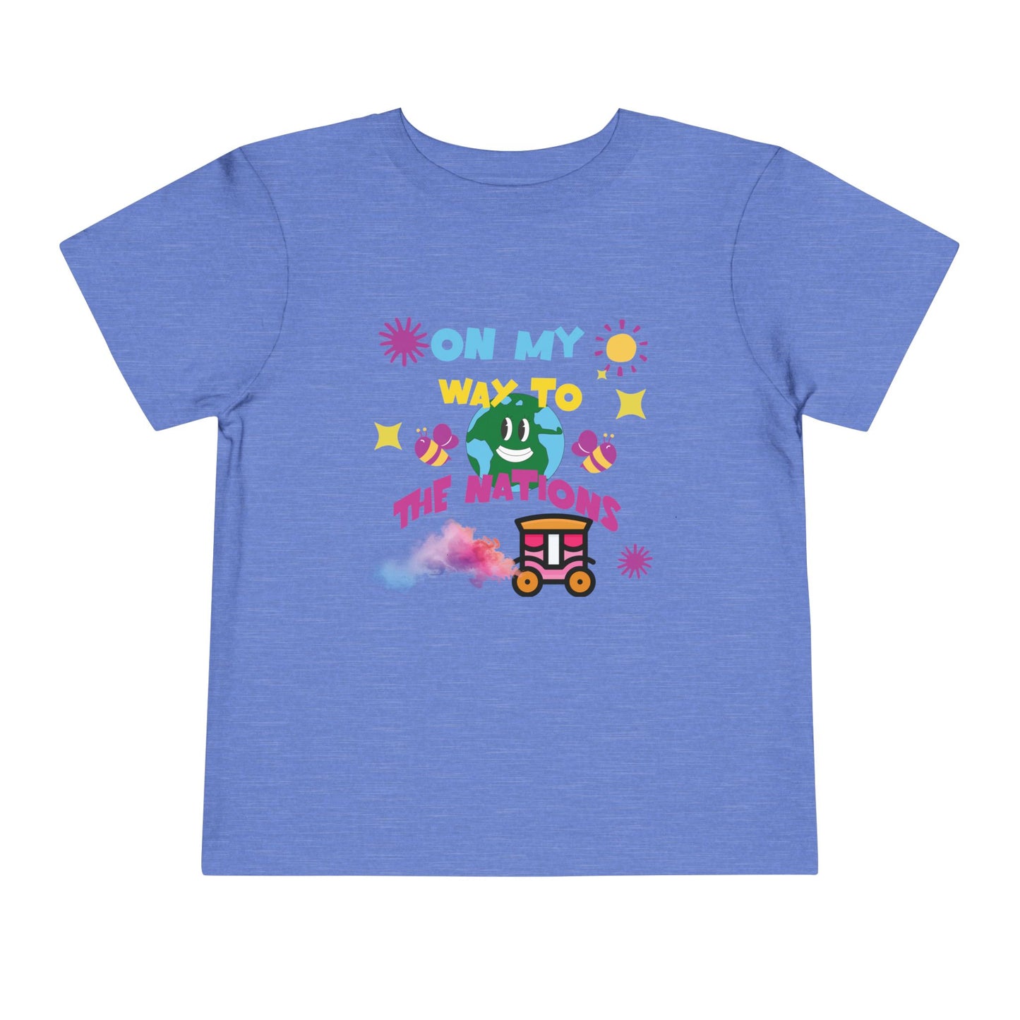 The Nations-Toddler Short Sleeve Tee ( Girl)