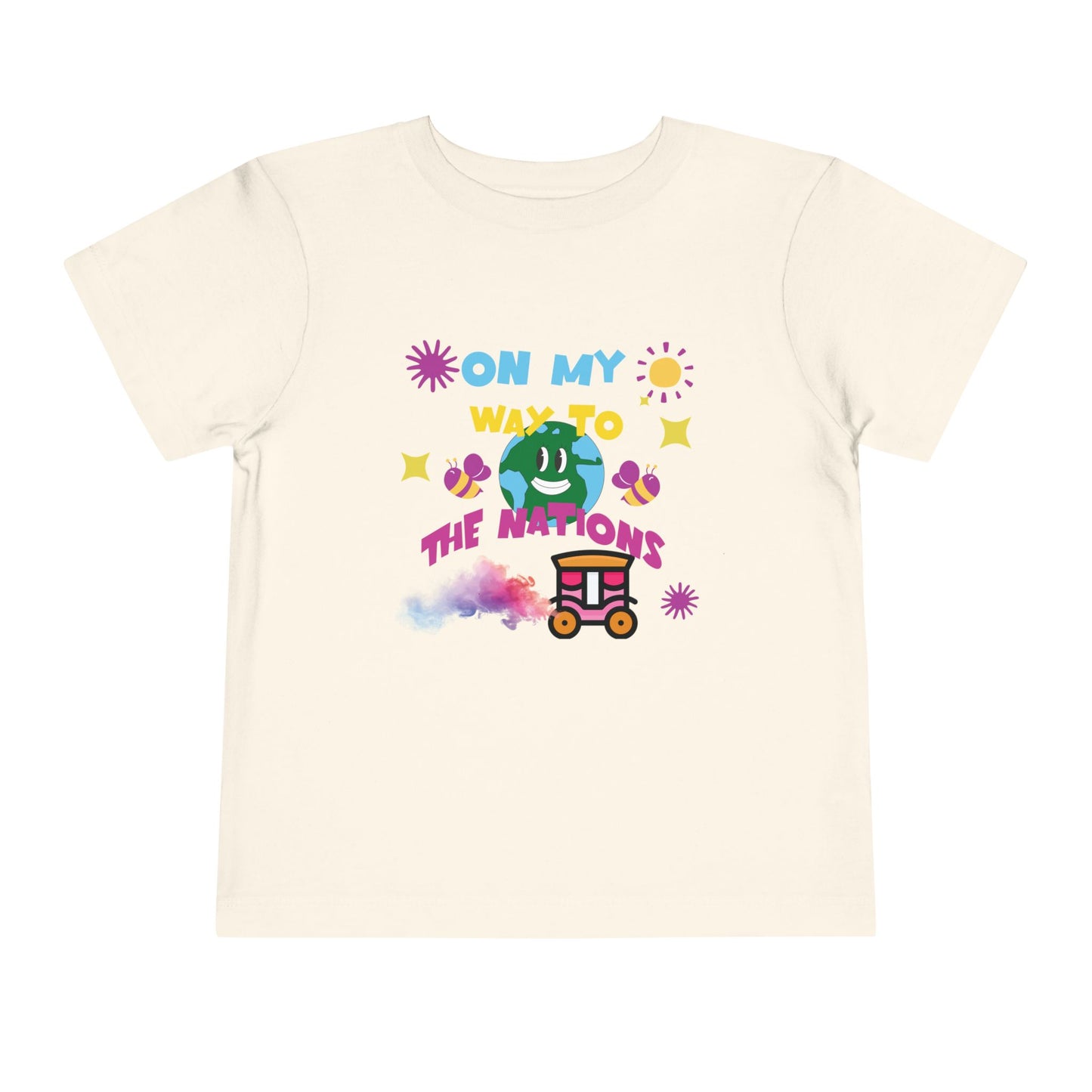 The Nations-Toddler Short Sleeve Tee ( Girl)