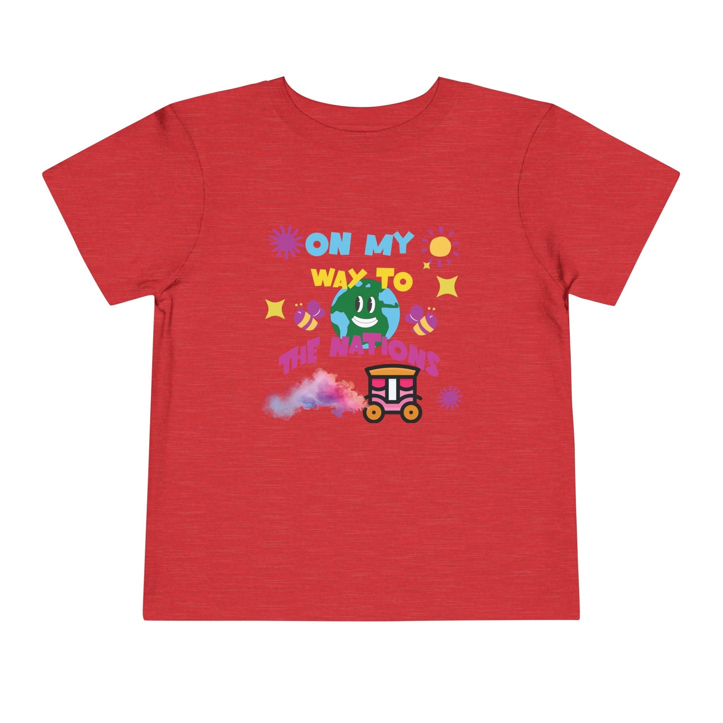 The Nations-Toddler Short Sleeve Tee ( Girl)