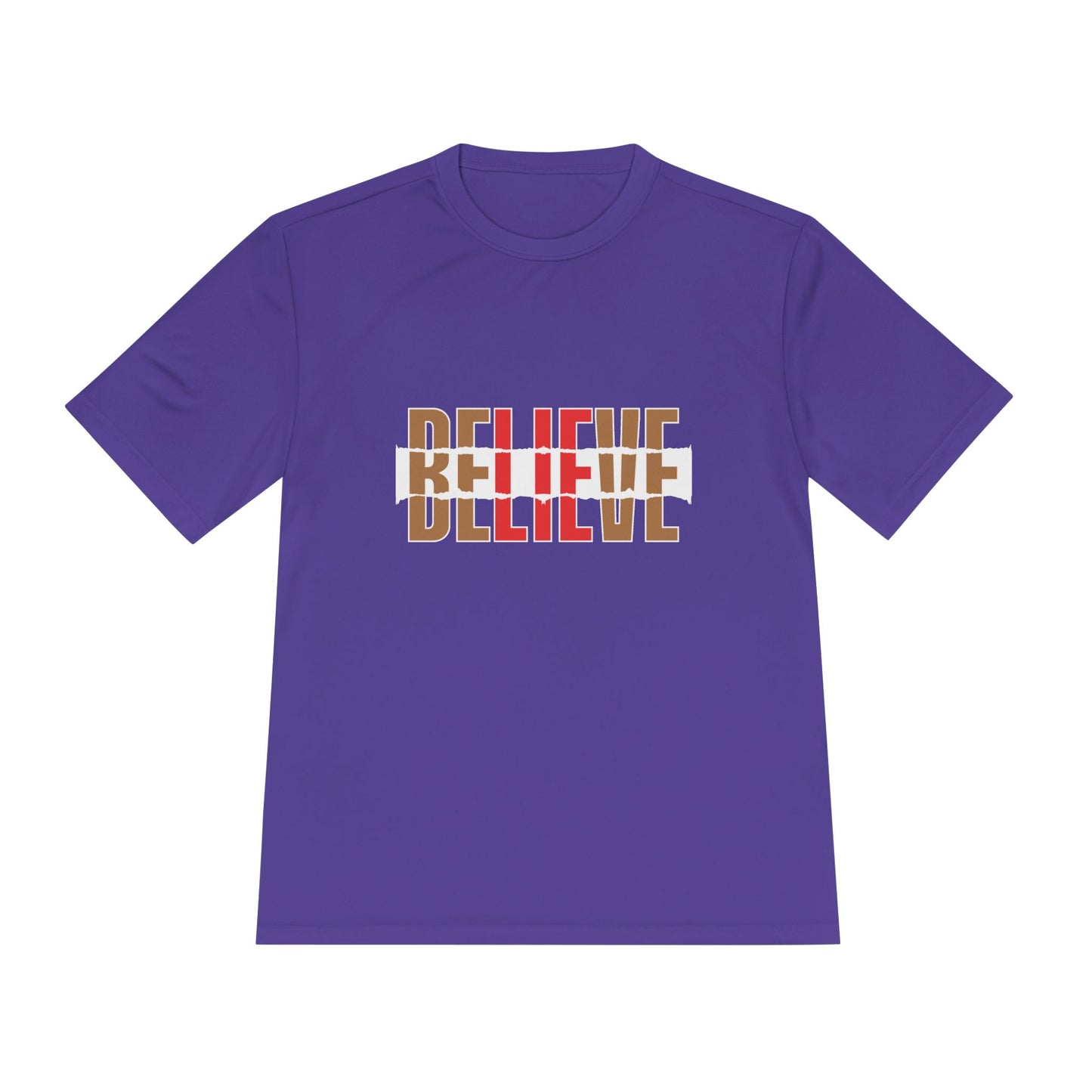 Believe- Moisture Wicking Tee ( Women)