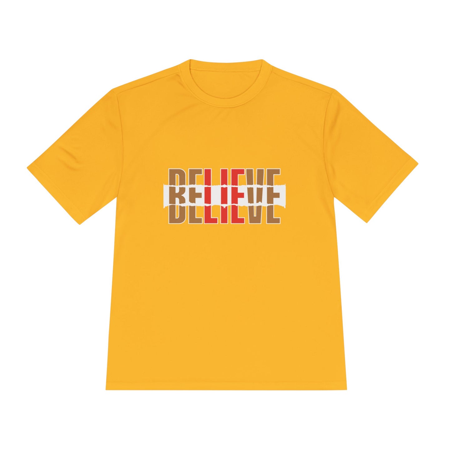 Believe- Moisture Wicking Tee ( Women)
