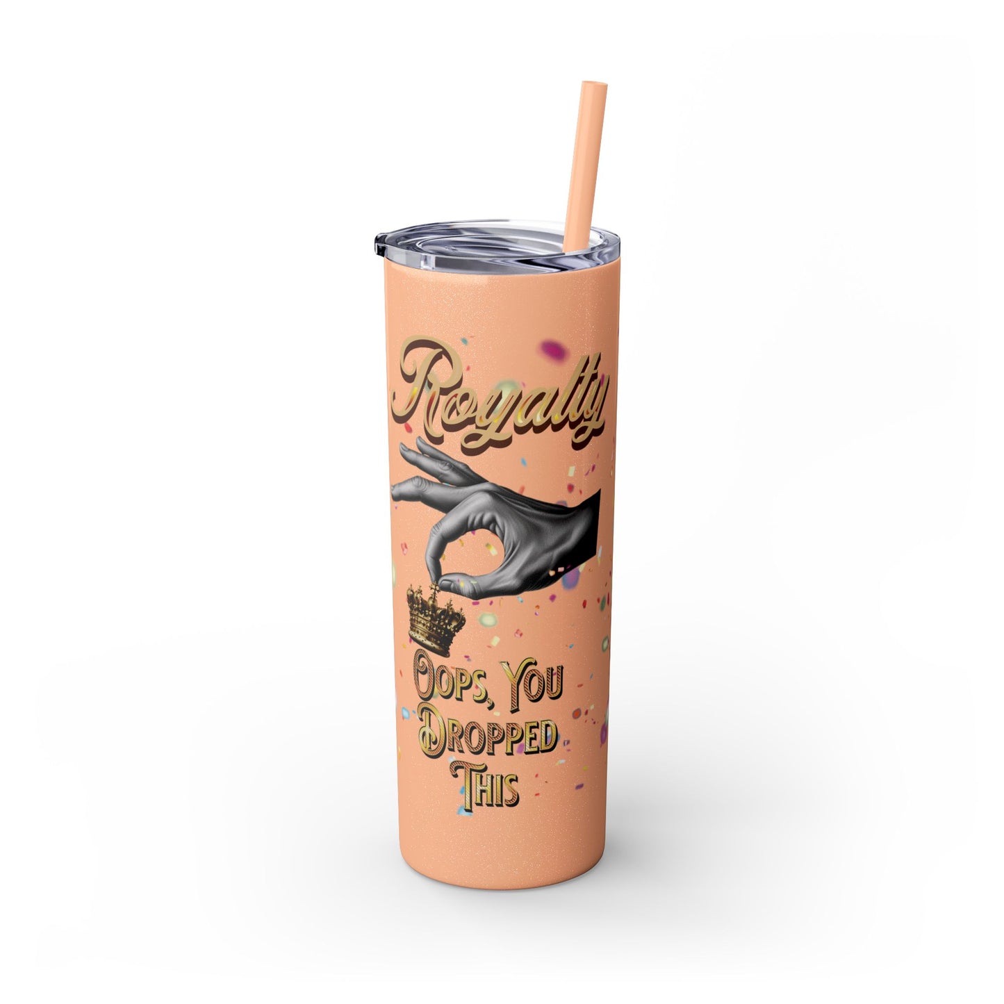 Royalty Tumbler with Straw, 20oz