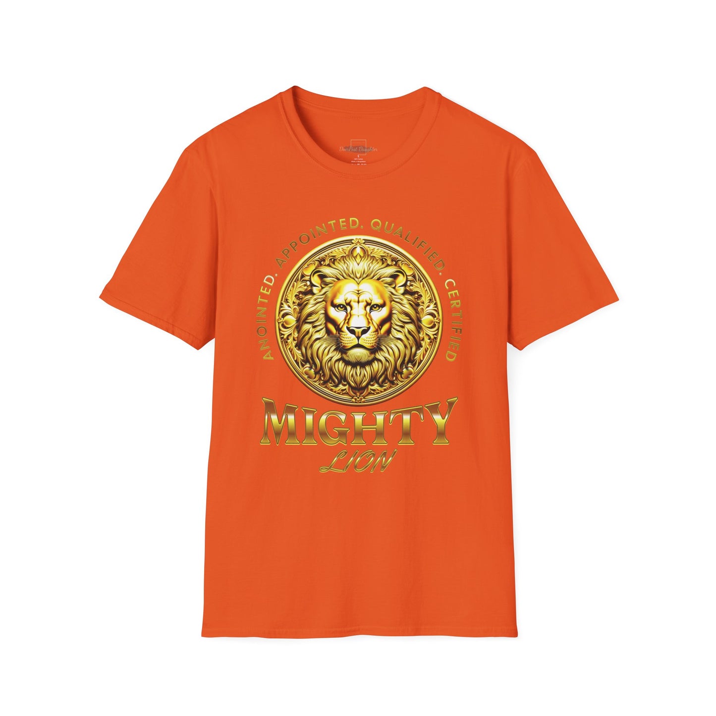 Mighty Lion- Softstyle T-Shirt ( Adult Uni-Sex)