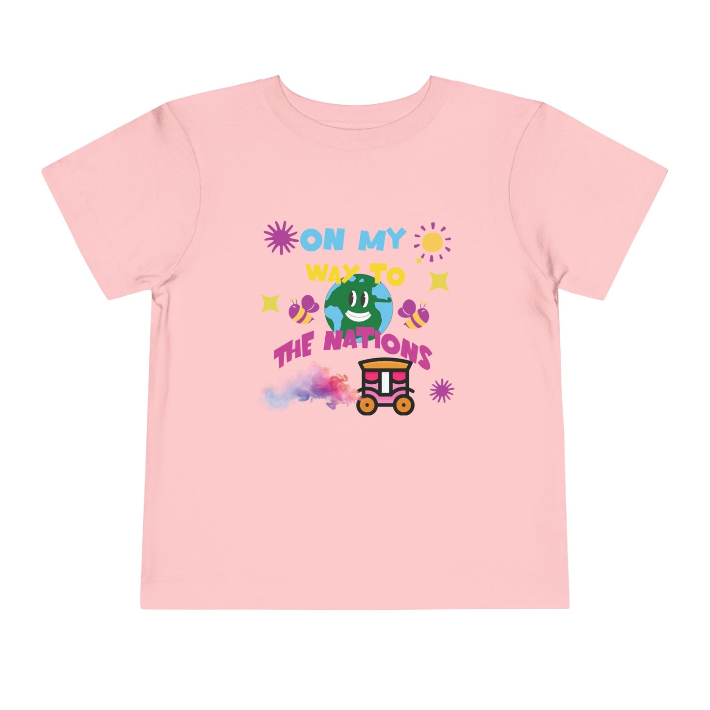 The Nations-Toddler Short Sleeve Tee ( Girl)