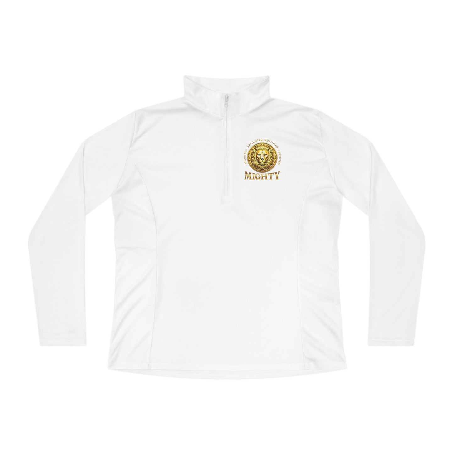 Mighty Gold Lion Quarter-Zip Pullover ( Women)