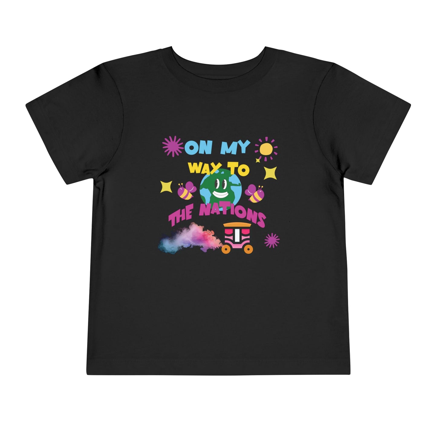 The Nations-Toddler Short Sleeve Tee ( Girl)