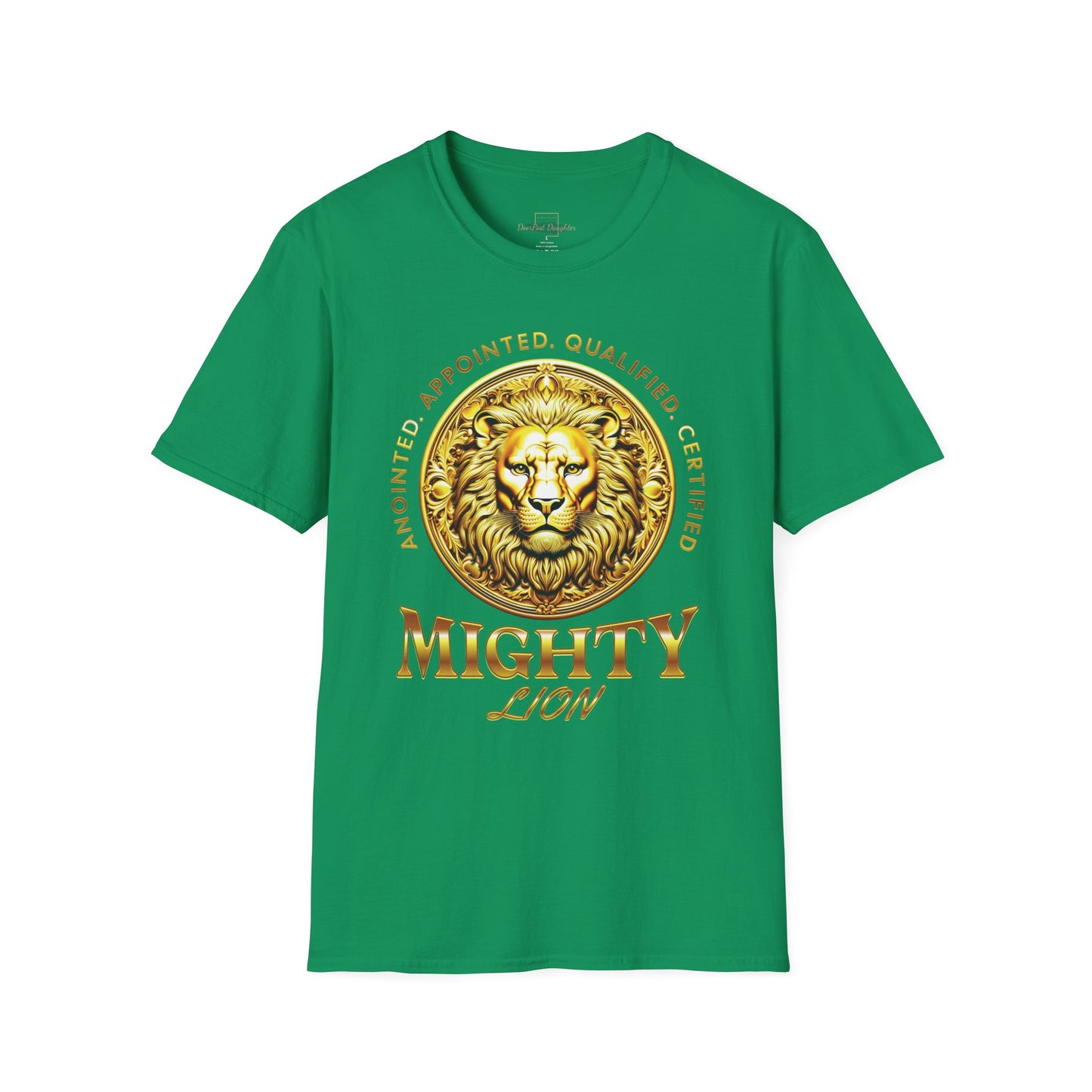 Mighty Lion- Softstyle T-Shirt ( Adult Uni-Sex)