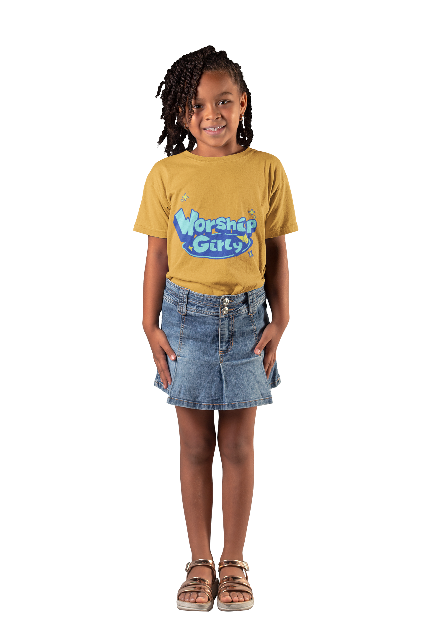 Worship Girly- Kids Tee ( Girls)
