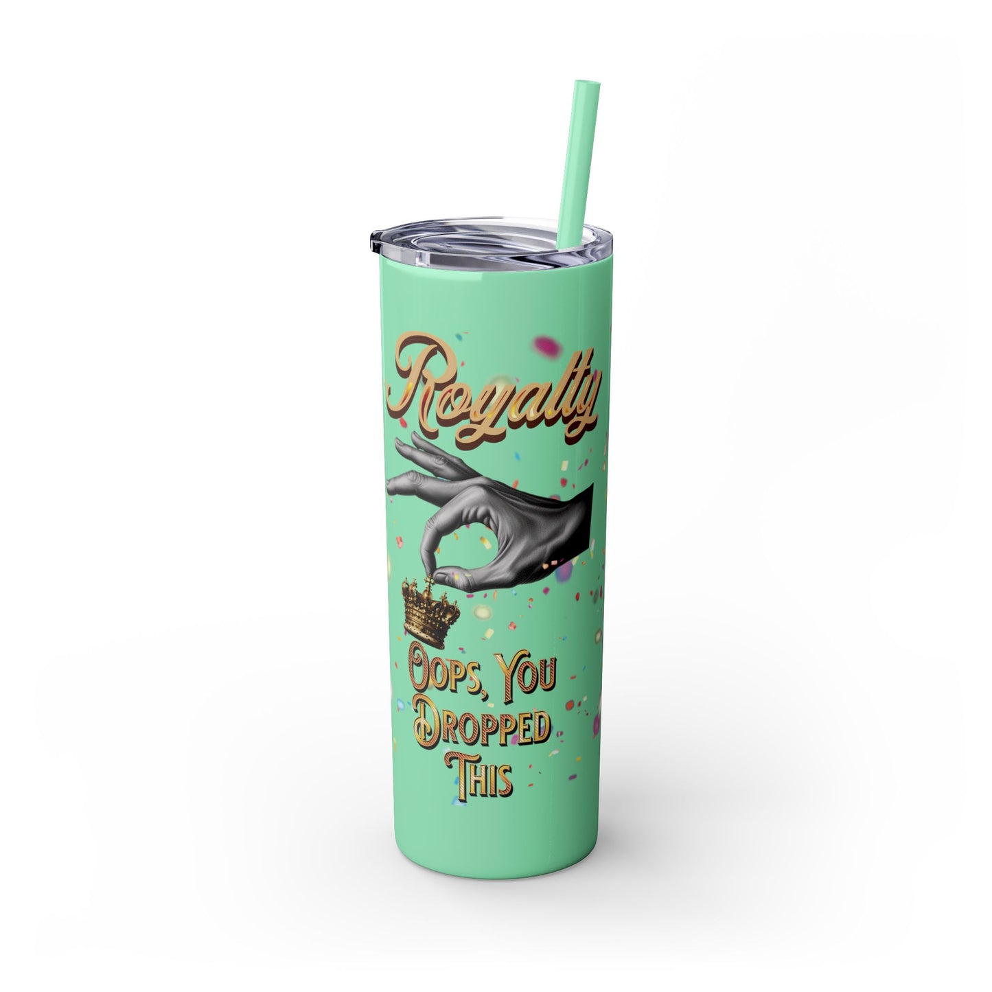Royalty Tumbler with Straw, 20oz