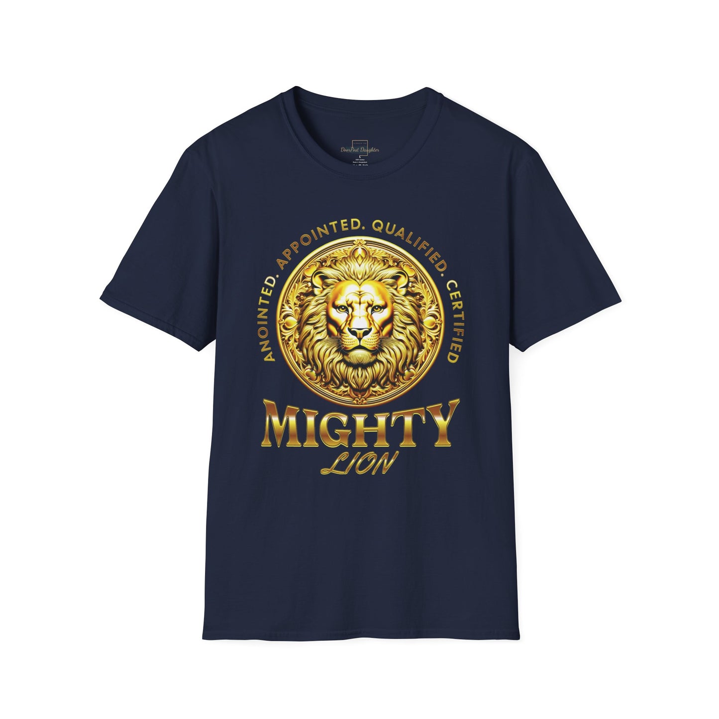 Mighty Lion- Softstyle T-Shirt ( Adult Uni-Sex)