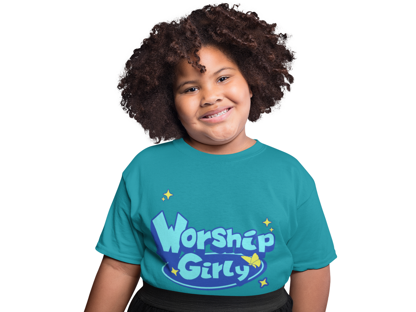 Worship Girly- Kids Tee ( Girls)