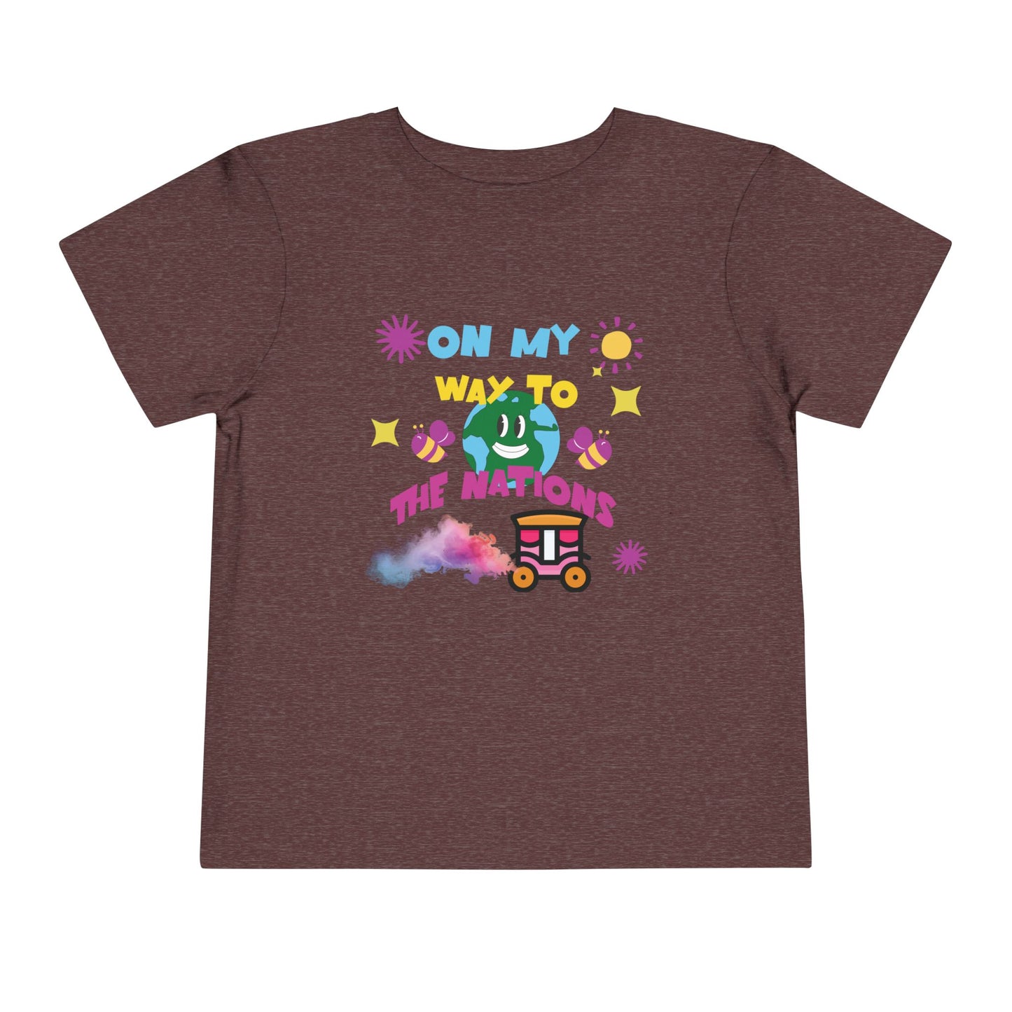 The Nations-Toddler Short Sleeve Tee ( Girl)