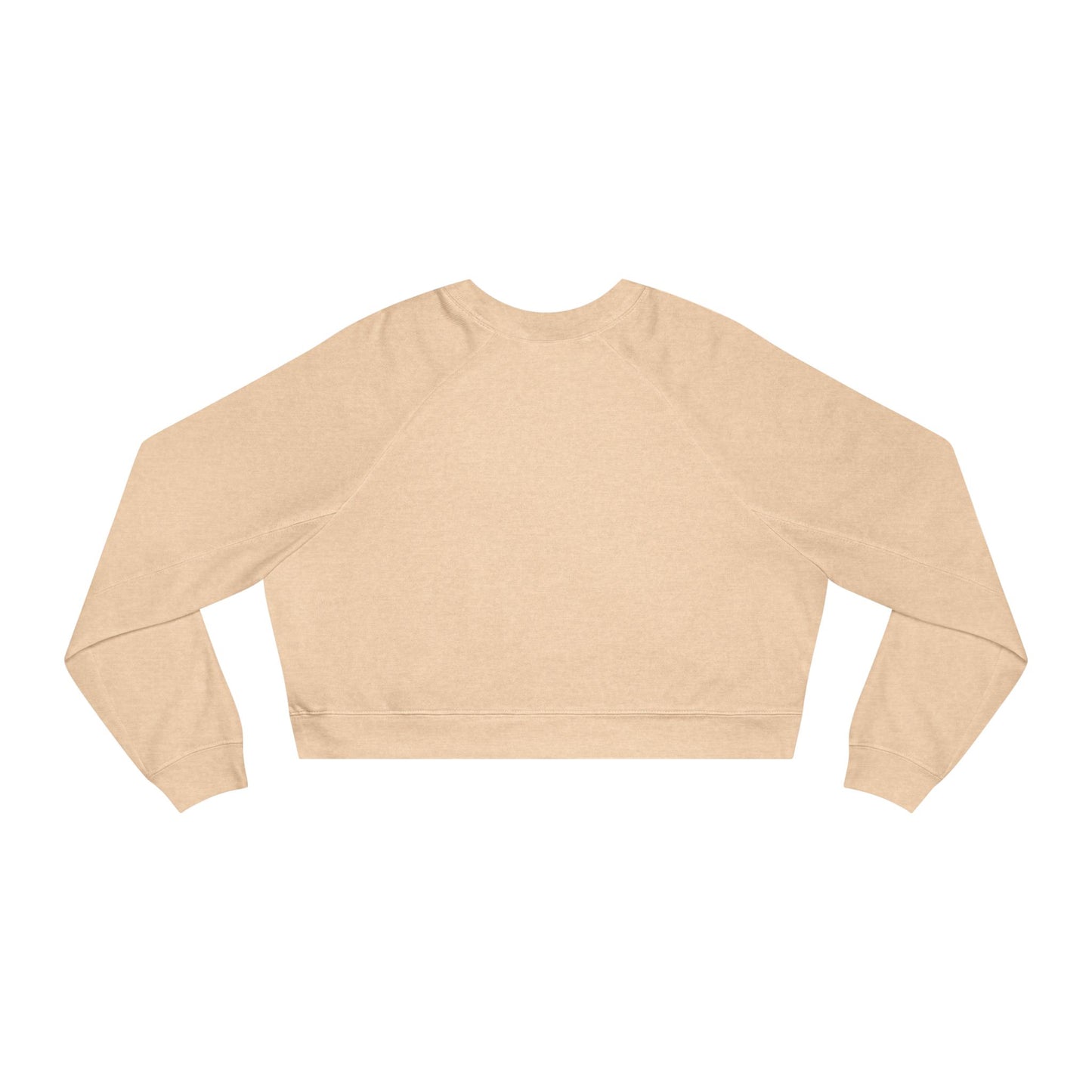 Powered By Jesus- Cropped Fleece Pullover ( Women)