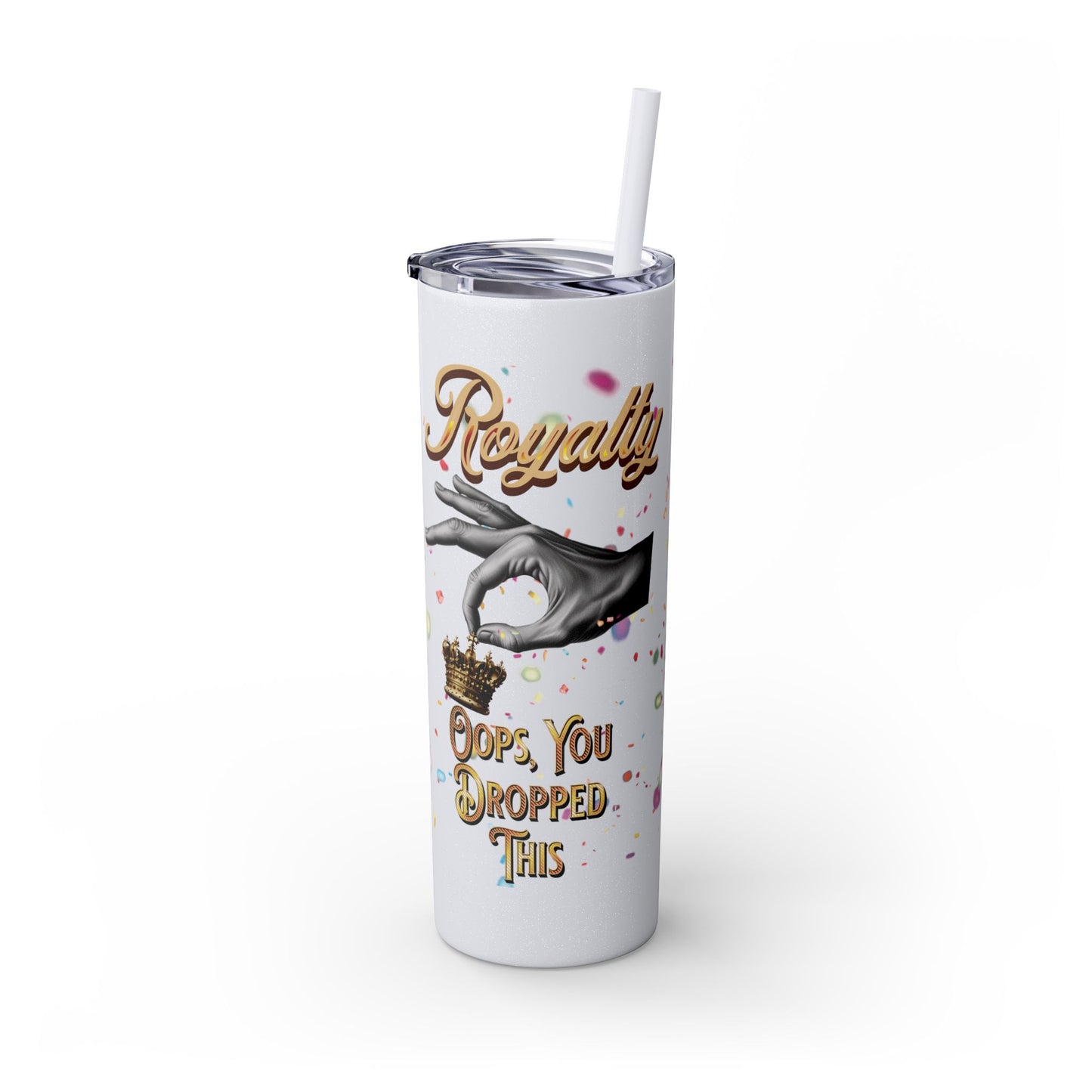 Royalty Tumbler with Straw, 20oz