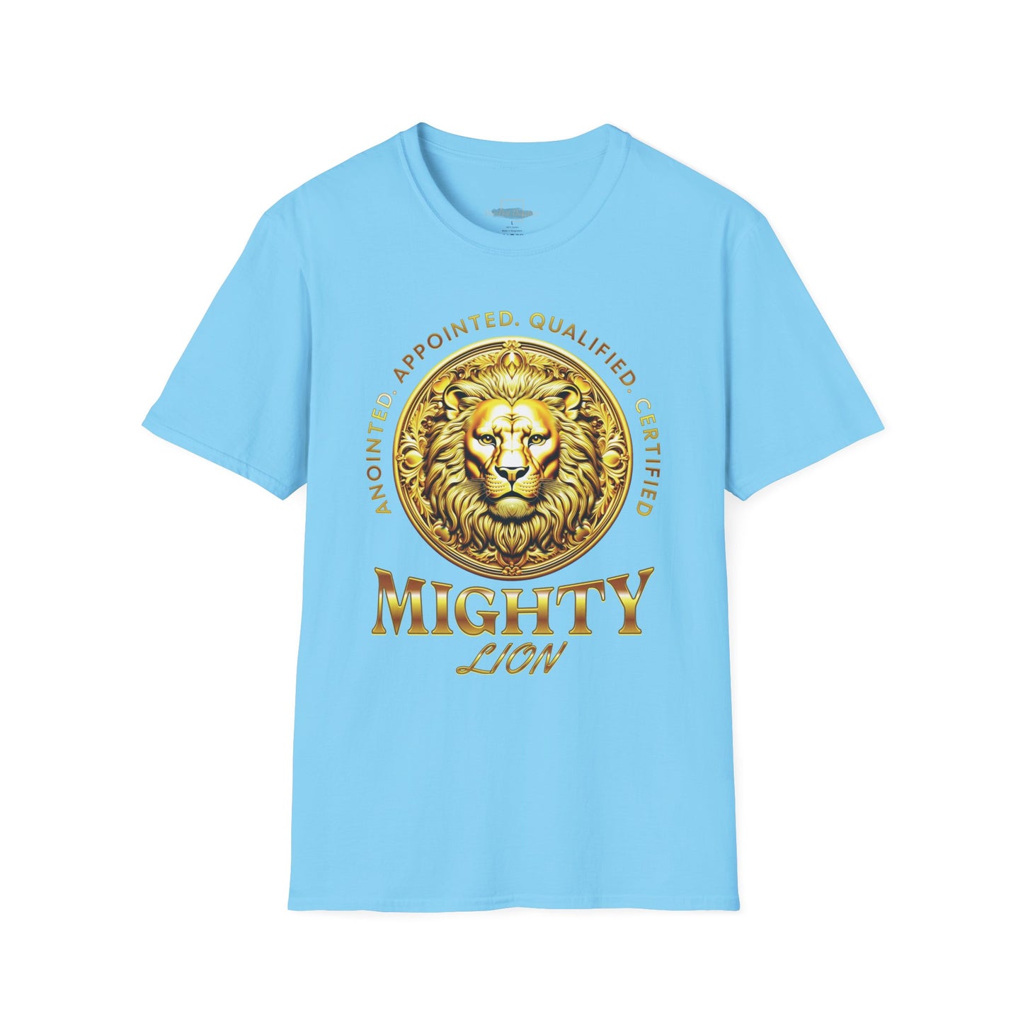 Mighty Lion- Softstyle T-Shirt ( Adult Uni-Sex)