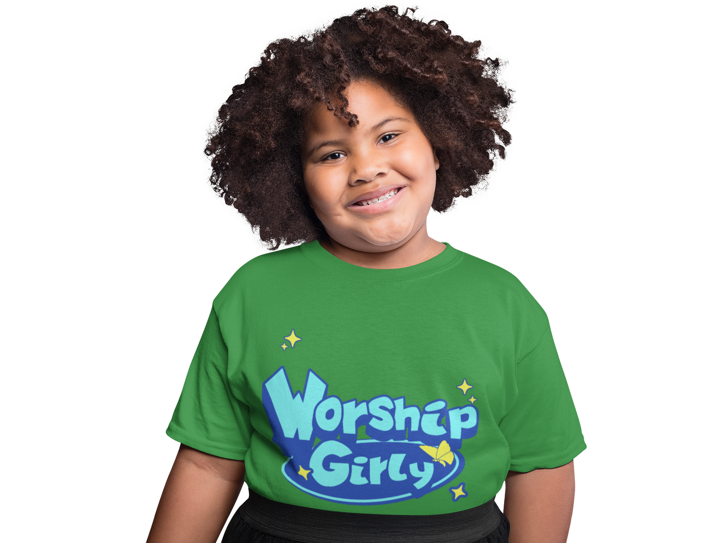 Worship Girly- Kids Tee ( Girls)