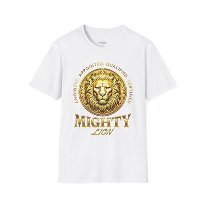 Mighty Lion-  Softstyle T-Shirt ( Adult Uni-Sex)