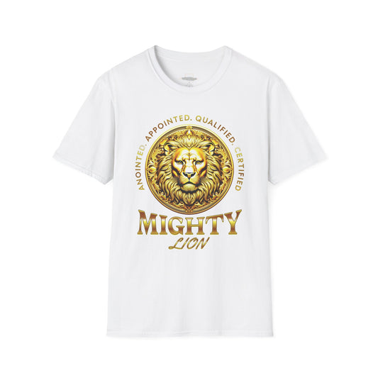 Mighty Lion-  Softstyle T-Shirt ( Adult Uni-Sex)