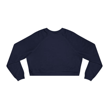 Powered By Jesus- Cropped Fleece Pullover ( Women)