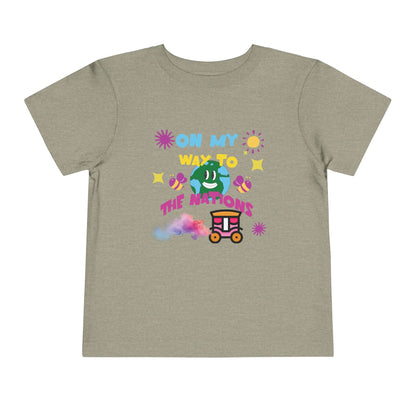 The Nations-Toddler Short Sleeve Tee ( Girl)