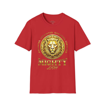 Mighty Lion-  Softstyle T-Shirt ( Adult Uni-Sex)