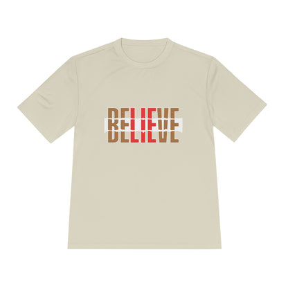 Believe- Moisture Wicking Tee ( Women)