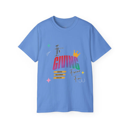 It's Giving- Cotton Tee (Women)