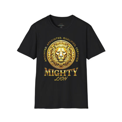 Mighty Lion-  Softstyle T-Shirt ( Adult Uni-Sex)