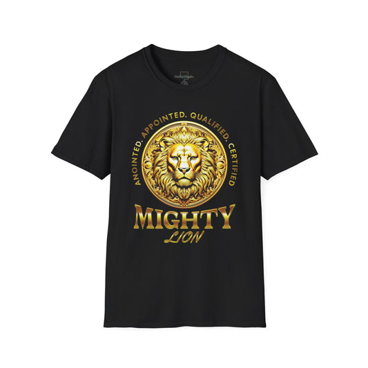 Mighty Lion-  Softstyle T-Shirt ( Adult Uni-Sex)