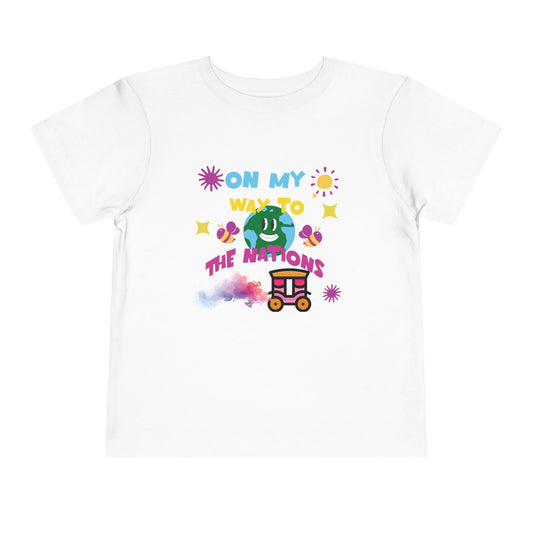 The Nations-Toddler Short Sleeve Tee ( Girl)