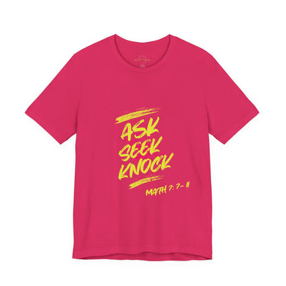 Ask (Unisex) Tee