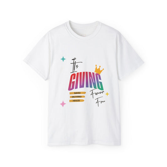 It's Giving- Cotton Tee (Women)
